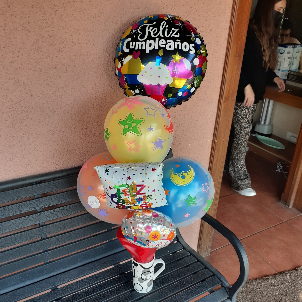 Mix de globos: Feliz Cumpleaños - Pedido 245077