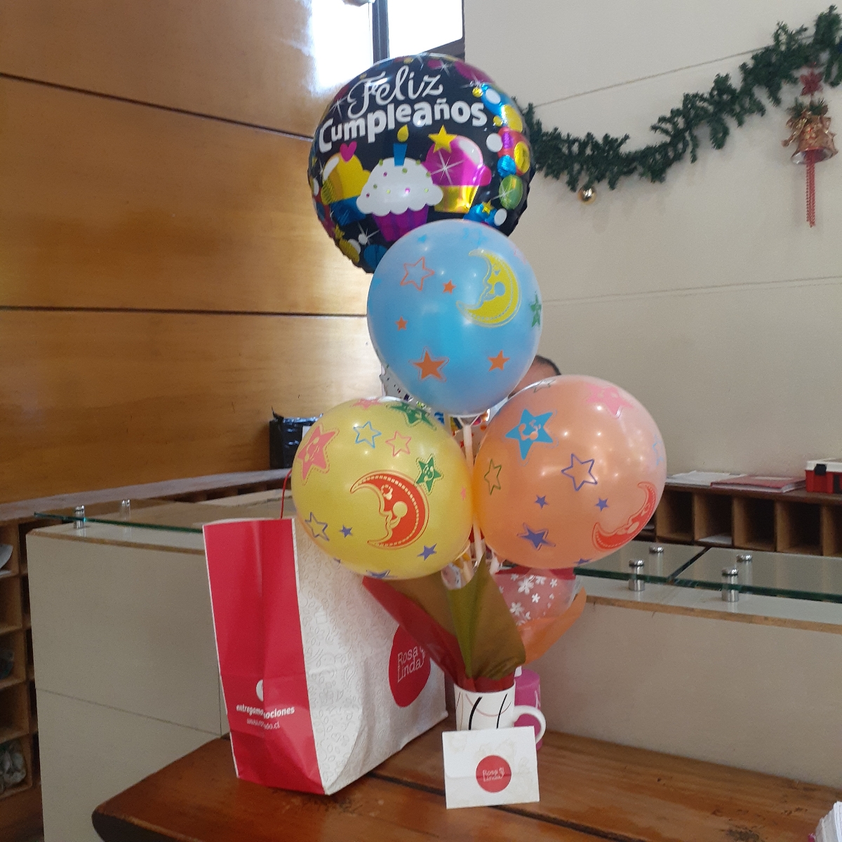 Mix de globos: Feliz Cumpleaños - Pedido 246307