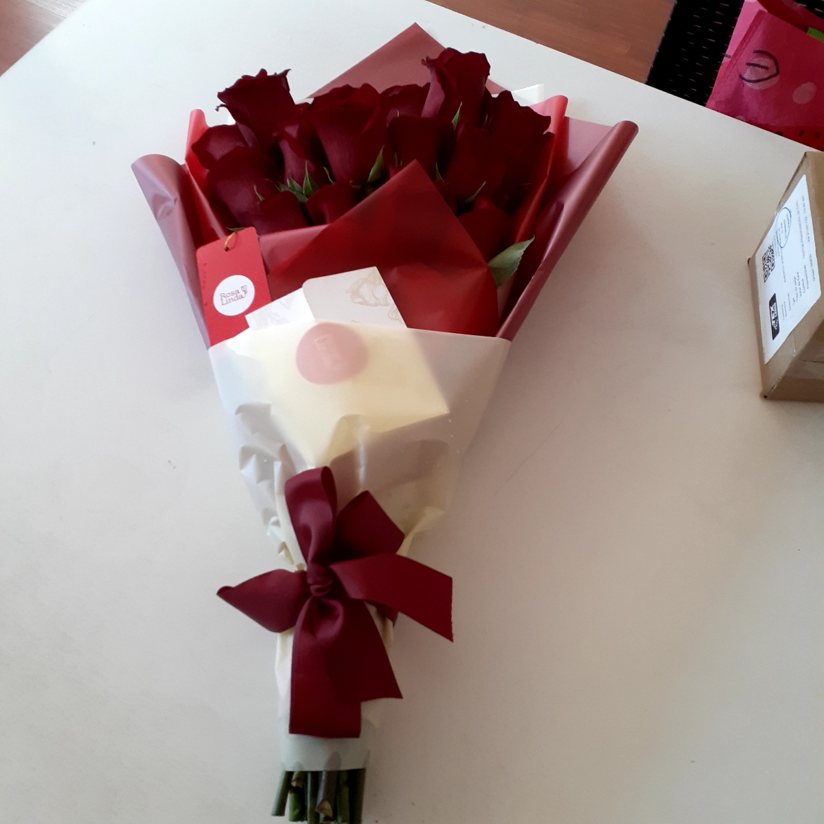 Ramo de rosas extendido con 18 rosas rojas - Pedido 248819